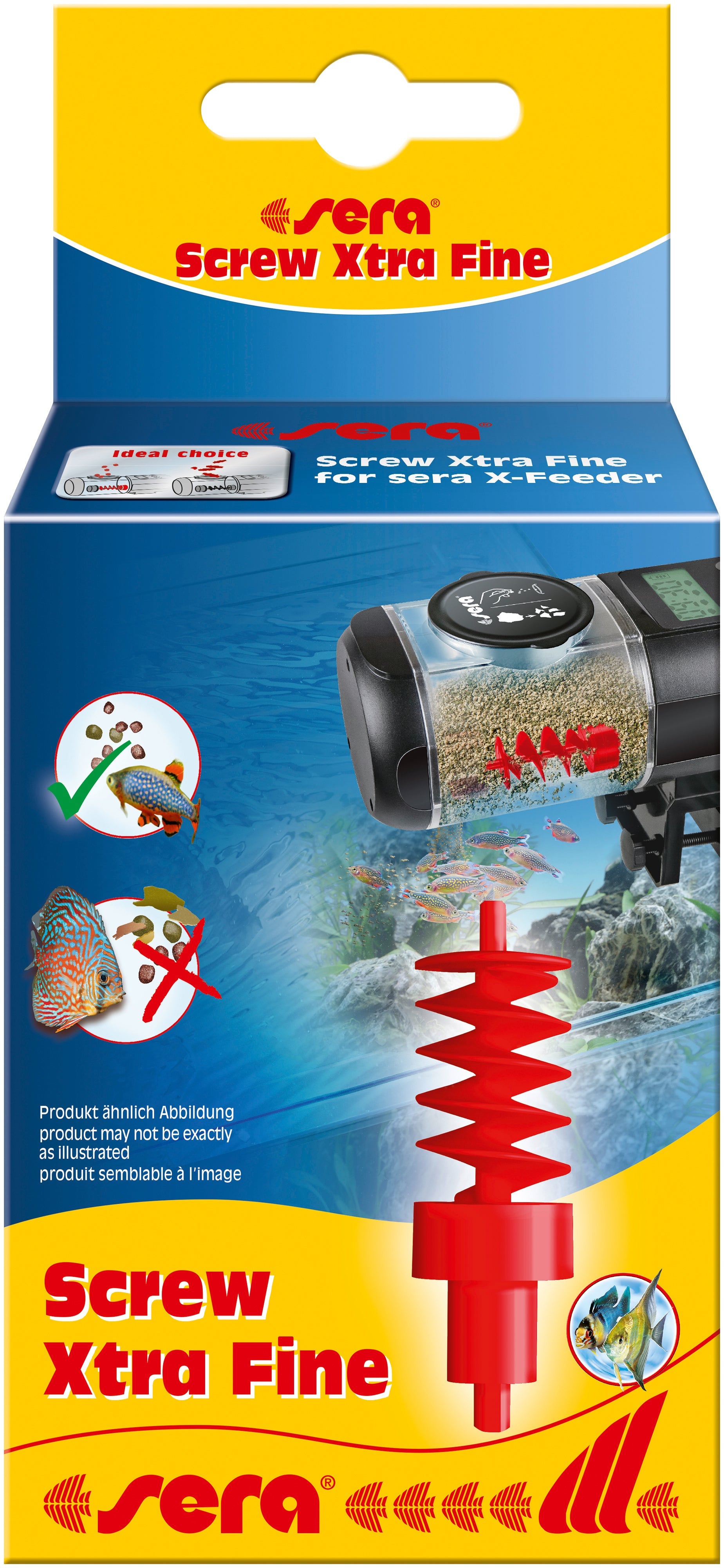 sera Screw Xtra Fine Screw Conveyor (for X-Feeder)