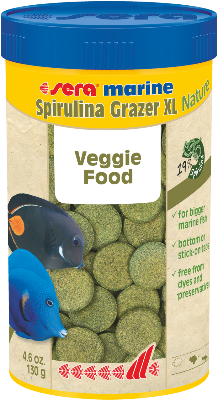 sera marine Spirulina Grazer XL - 250ml