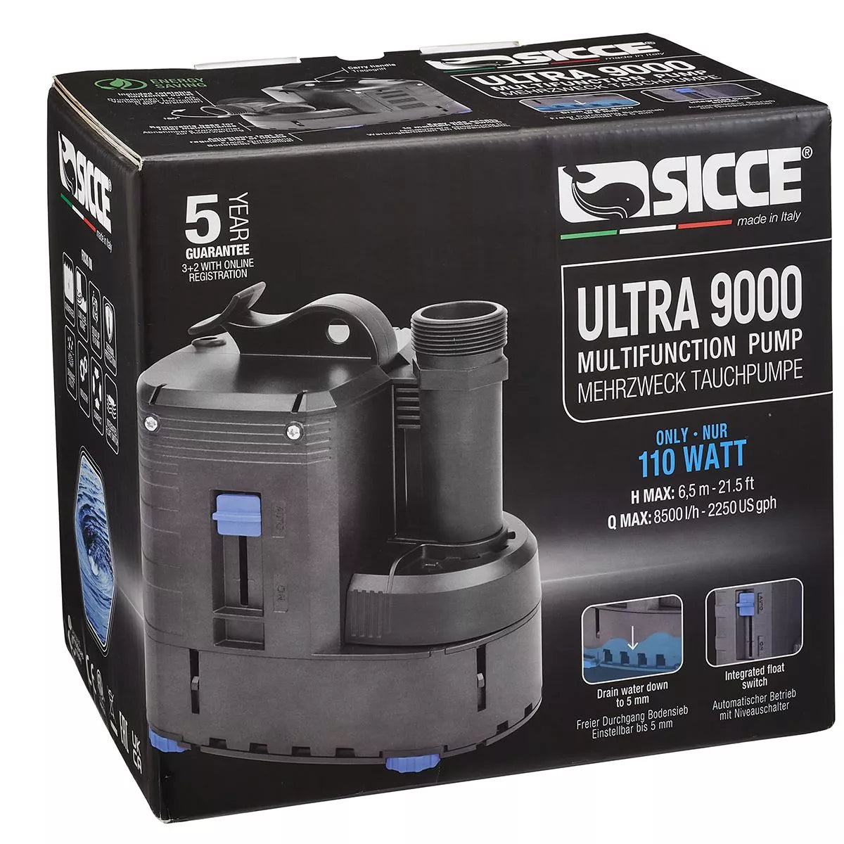 Ultra 9000 Utility Pump (2250 GPH)