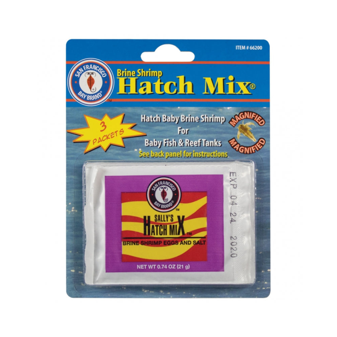 Brine Shrimp Hatch Mix - 3 x 0.74 oz (21 g), bags
