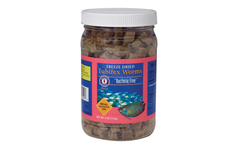Freeze-dried Tubifex Worms - SFB