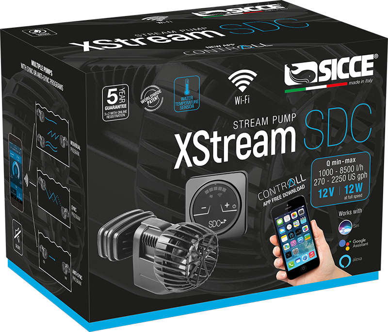 Sicce XStream SDC Wave Pump (270 - 2250 GPH)